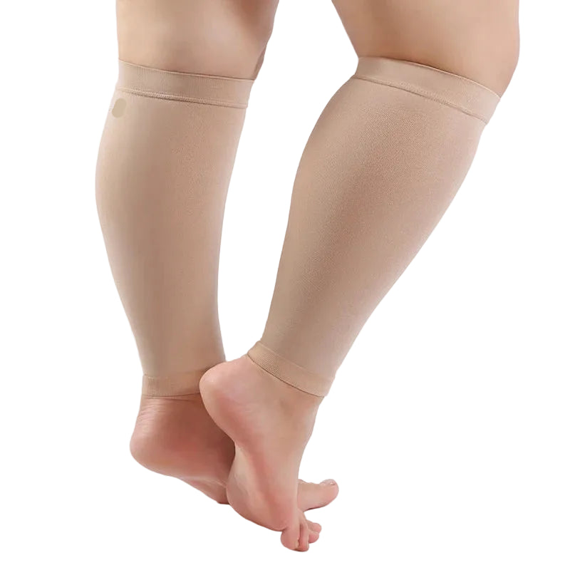 Unisex Footless Compression Socks 23-32mmHg Pressure Knitted Splints Leg Brace for Swelling Varicose Veins Calf