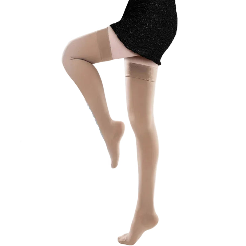 Thigh High Compression Stockings 20–30 mmHg – Daily Leg Support (1 Pair)